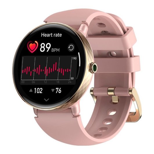 Zeblaze Lily 2 Bluetooth 1,2'' Rosa Tamanho Único IP68 SpO2 Cardiofrequencímetro