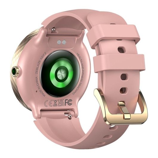 Zeblaze Lily 2 Bluetooth 1,2'' Rosa Tamanho Único IP68 SpO2 Cardiofrequencímetro