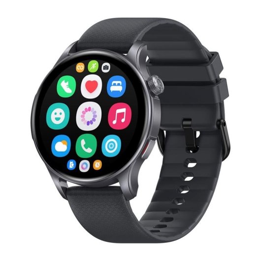 Zeblaze Btalk 3 GPS Bluetooth 1,43'' Cinzento Bracelete Única 3 ATM SpO2 Cardiofrequencímetro