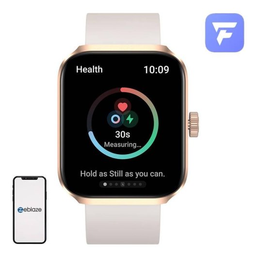 Zeblaze Beyond 3 Plus Bluetooth GPS 1,78" Oro Taglia Unica IP68 SpO2 Cardiofrequenzimetro