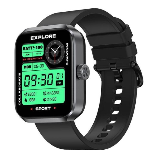 Zeblaze Beyond 3 Plus Bluetooth GPS 1,78" Nero Taglia Unica Resistenza 3ATM SpO2 Cardio
