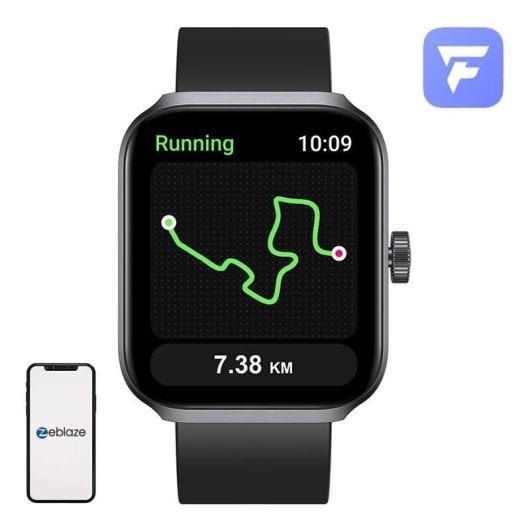 Zeblaze Beyond 3 Plus Bluetooth GPS 1,78" Nero Taglia Unica Resistenza 3ATM SpO2 Cardio