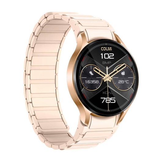 COLMi i28 Ultra Bluetooth 1,43" Oro Correa Única IP68 SpO2 Pulsómetro Sueño