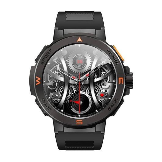 BlitzWolf BW-AT5 Bluetooth 1,43" AMOLED Negro Talla Única IP67 Pulsómetro Tensiómetro