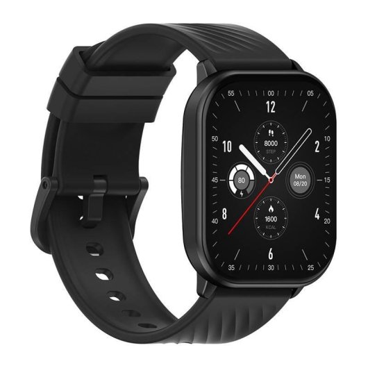 Zeblaze GTS 3 Bluetooth 2,03" Negro Correa Única IP68 SpO2 Pulsómetro Sueño