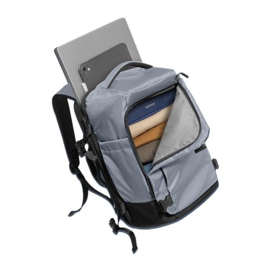 Mochila de viaje Tomtoc Navigator-T66 Liteway 28L Gris Claro