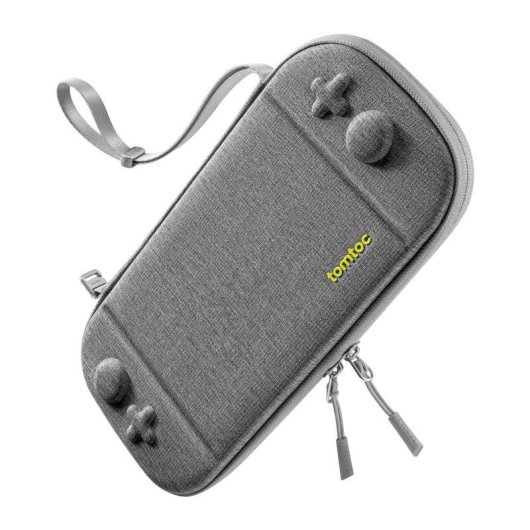 Estuche Tomtoc G05 para Nintendo Switch 2 Slim Cinzento