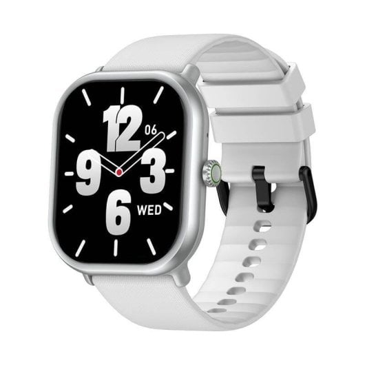 Zeblaze GTS 3 Pro Bluetooth 1,97'' Branco Bracelete Silicone IP68 SpO2 Cardiofrequencímetro