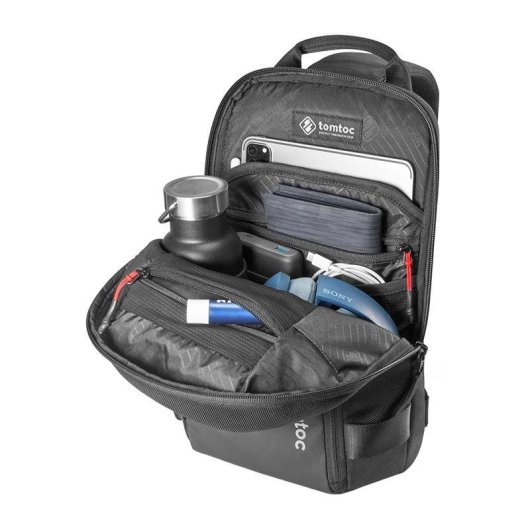 Mochila Sling Tomtoc Navigator-T24 7L 14" Negra
