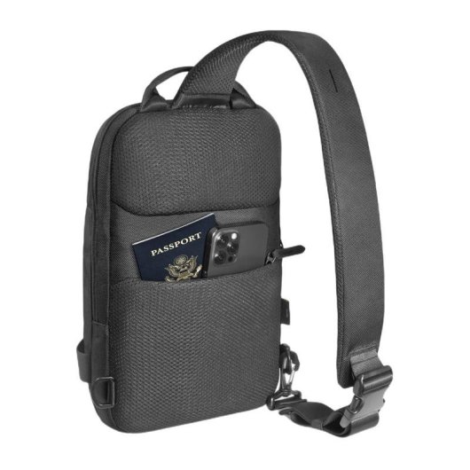 Mochila Sling Tomtoc Navigator-T24 7L 14" Negra