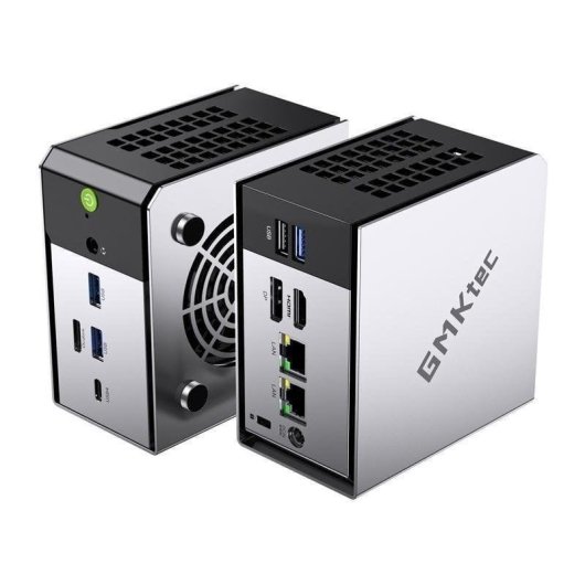 Mini PC GMKtec M8 AMD Ryzen 5 PRO 6650H 16GB 512GB SSD Radeon 660M Windows 11 Pro Triple Pantalla