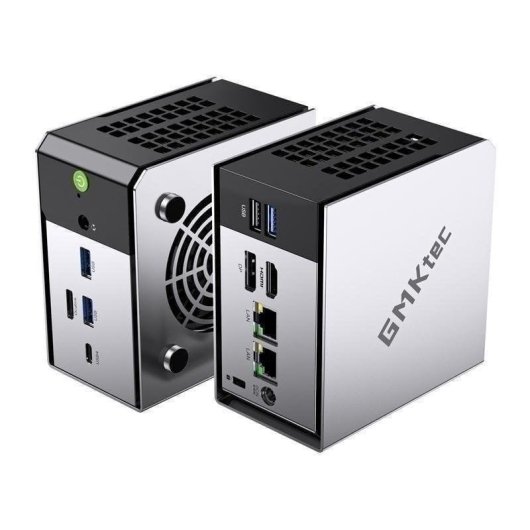 Mini PC GMKtec M8 AMD Ryzen 5 PRO 6650H 16GB 512GB SSD Radeon 660M Windows 11 Pro Ecrã Triplo