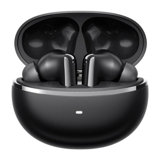 Auriculares QCY MeloBuds N70 Lite inalámbricos Bluetooth 6.0 con Cancelación de Ruido y micrófono, negros