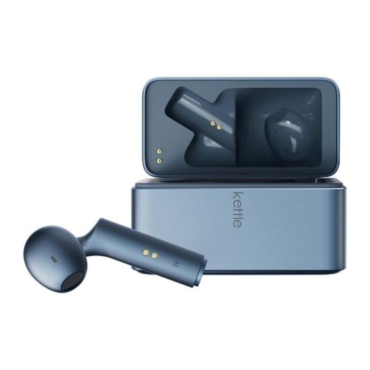 Auriculares Timekettle W4 inalámbricos Bluetooth con traducción en tiempo real y reducción de ruido, azul