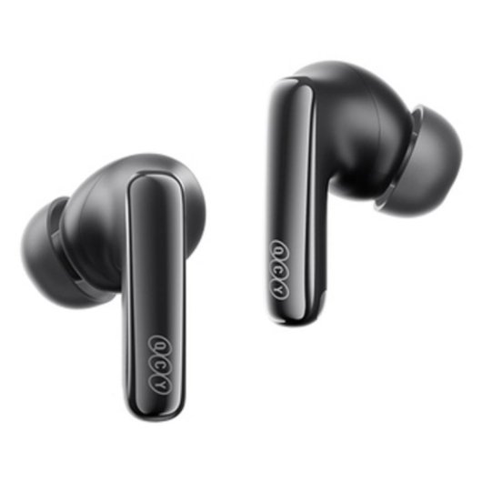 Auriculares QCY MeloBuds N70 inalámbricos Bluetooth con Cancelación de Ruido, Micrófono y protección IPX5, negros