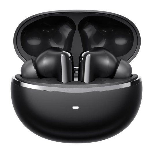 Auriculares QCY MeloBuds N70 inalámbricos Bluetooth con Cancelación de Ruido, Micrófono y protección IPX5, negros