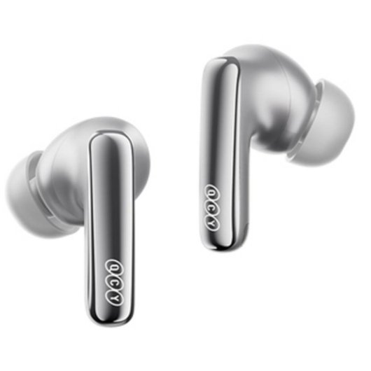 Auriculares QCY MeloBuds N70 sem fios Bluetooth com Cancelamento de Ruído e IPX5 Titânio