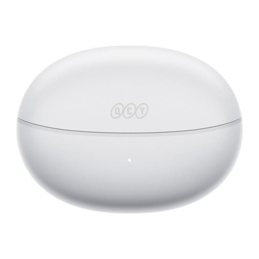 Auriculares QCY Crossky Clip C30S inalámbricos Bluetooth 6.0 con cancelación de ruido y protección IPX5 blancos
