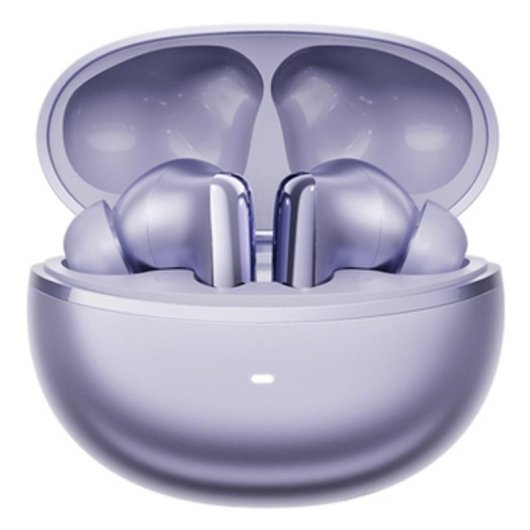 Auriculares QCY MeloBuds N70 inalámbricos Bluetooth con Cancelación de Ruido, Micrófono y protección IPX5, púrpura