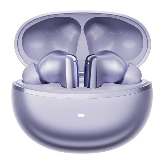 Auriculares QCY MeloBuds N70 inalámbricos Bluetooth con Cancelación de Ruido, Micrófono y protección IPX5, púrpura