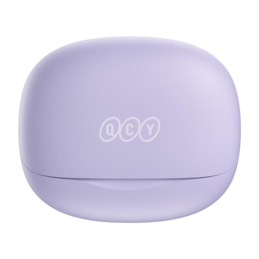 Auriculares QCY Melobuds N50 inalámbricos Bluetooth con Cancelación de Ruido ANC y micrófono, color púrpura