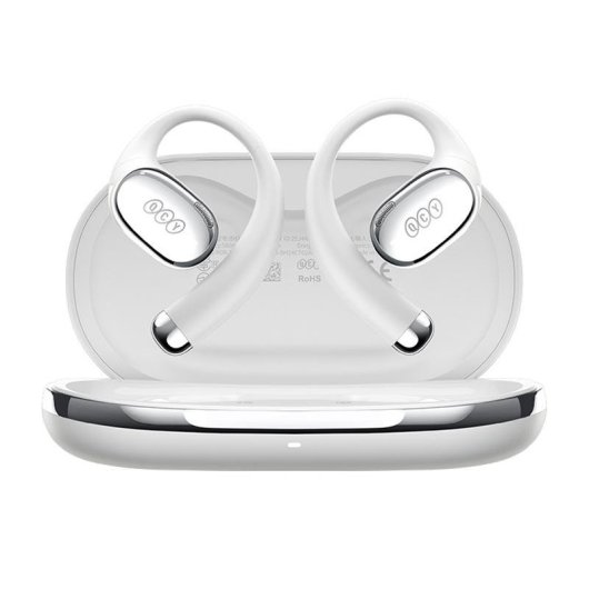 Auriculares QCY Crossky R70 inalámbricos Bluetooth con Cancelación de Ruido y diseño abierto gris