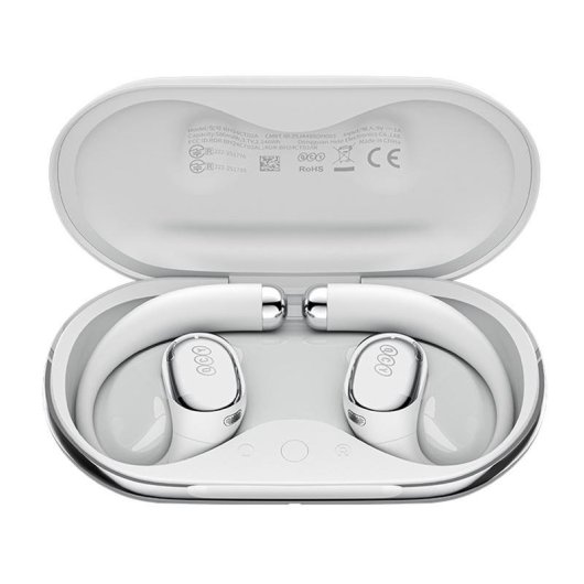 Auriculares QCY Crossky R70 inalámbricos Bluetooth con Cancelación de Ruido y diseño abierto gris