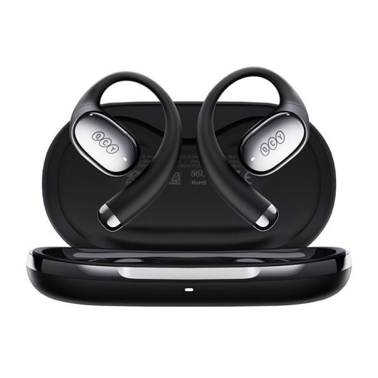 Auriculares QCY Crossky R70 inalámbricos Bluetooth con Cancelación de Ruido y diseño abierto negros