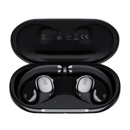 Auriculares QCY Crossky R70 inalámbricos Bluetooth con Cancelación de Ruido y diseño abierto negros