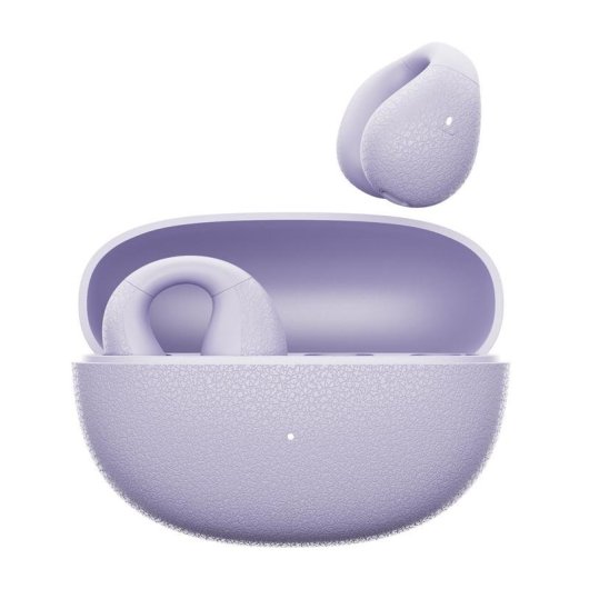 Auriculares QCY Crossky C10 inalámbricos Bluetooth 5.4 con micrófono y IPX5 morados