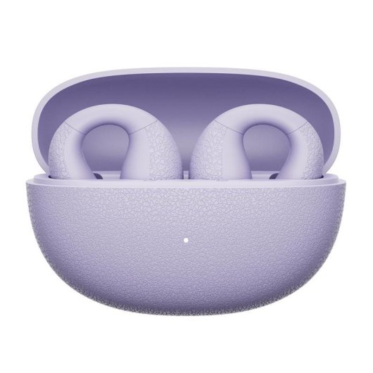 Auriculares QCY Crossky C10 inalámbricos Bluetooth 5.4 con micrófono y IPX5 morados