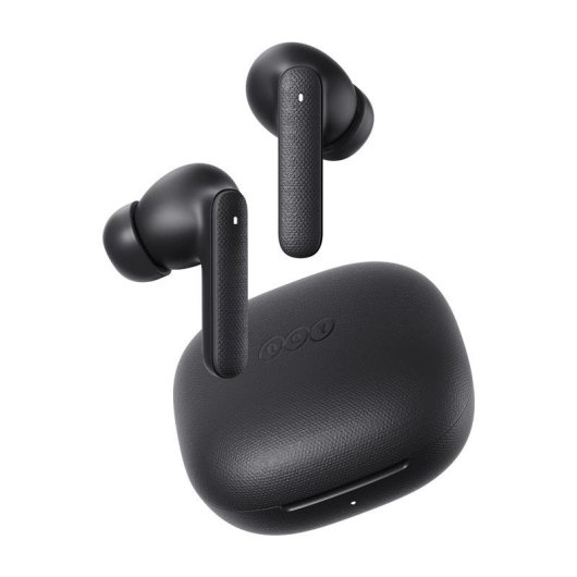 Auriculares QCY T43 inalámbricos Bluetooth con Cancelación de Ruido, 35h batería y IPX4 gris
