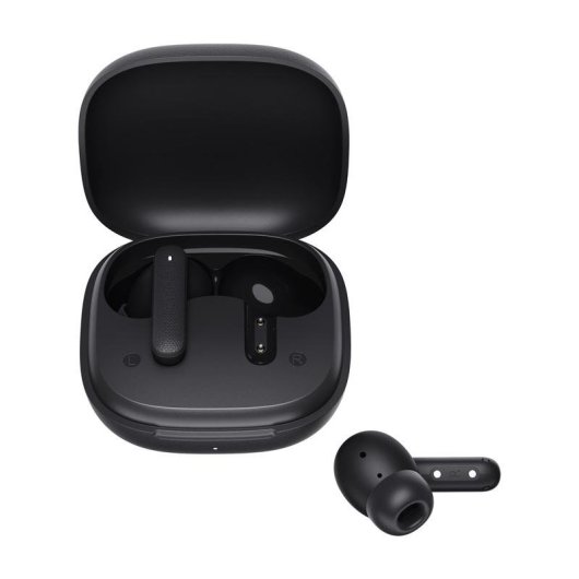 Auriculares QCY T43 inalámbricos Bluetooth con Cancelación de Ruido, 35h batería y IPX4 gris