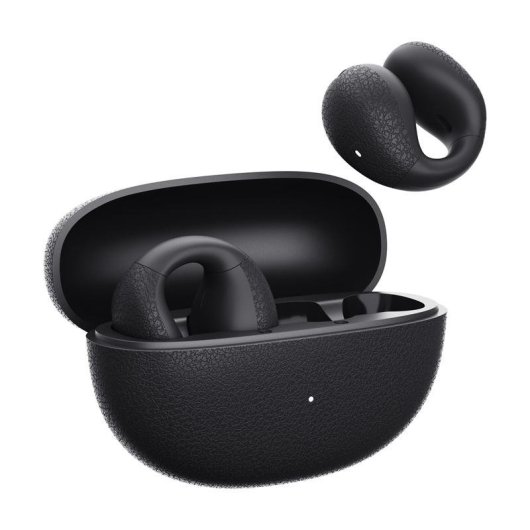 Auriculares QCY Crossky C10 inalámbricos Bluetooth 5.4 con micrófono y control táctil negro