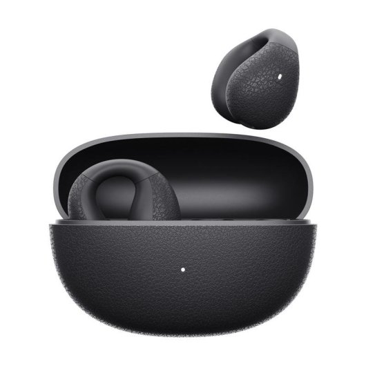 Auriculares QCY Crossky C10 inalámbricos Bluetooth 5.4 con micrófono y control táctil negro