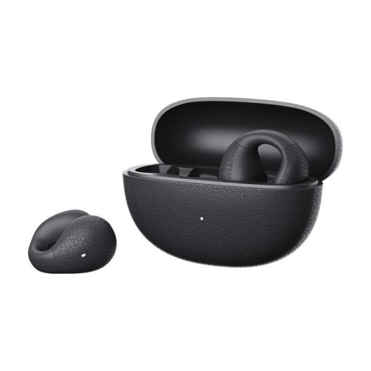 Auriculares QCY Crossky C10 inalámbricos Bluetooth 5.4 con micrófono y control táctil negro