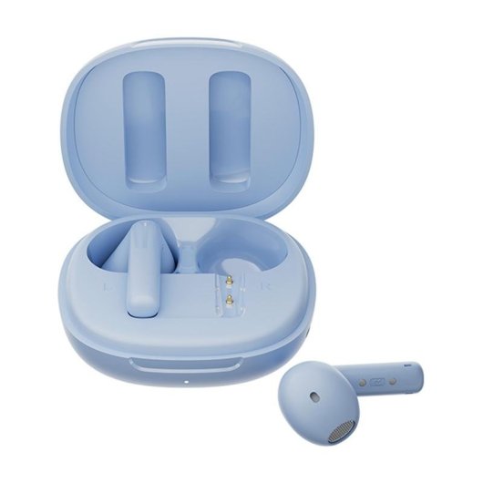 Auriculares QCY AilyBuds E20 HT13 inalámbricos Bluetooth con Cancelación de Ruido ANC y micrófono, azul