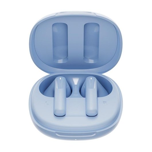 Auriculares QCY AilyBuds E20 HT13 inalámbricos Bluetooth con Cancelación de Ruido ANC y micrófono, azul