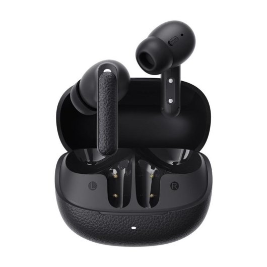 Auriculares QCY HT15 inalámbricos Bluetooth con Cancelación de Ruido ANC y micrófono, negros