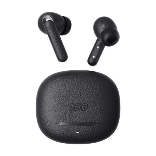 Auriculares QCY HT15 inalámbricos Bluetooth con Cancelación de Ruido ANC y micrófono, negros