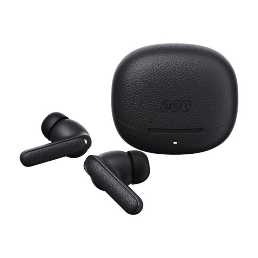 Auriculares QCY HT15 inalámbricos Bluetooth con Cancelación de Ruido ANC y micrófono, negros