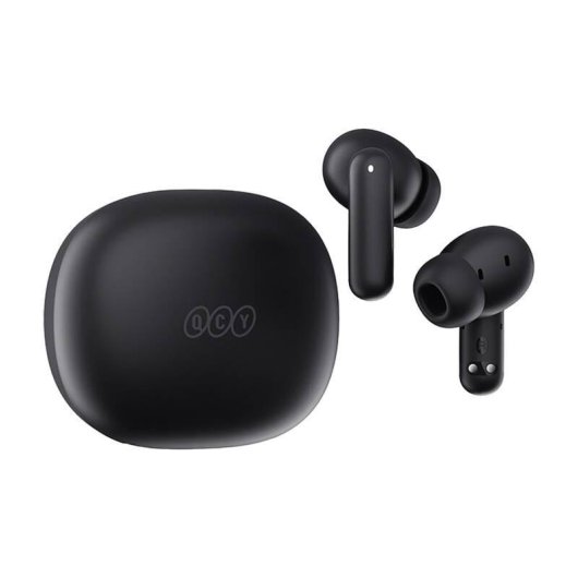 Auriculares QCY MeloBuds HT16 inalámbricos Bluetooth TWS con ANC, micrófono y resistencia IPX4 blancos