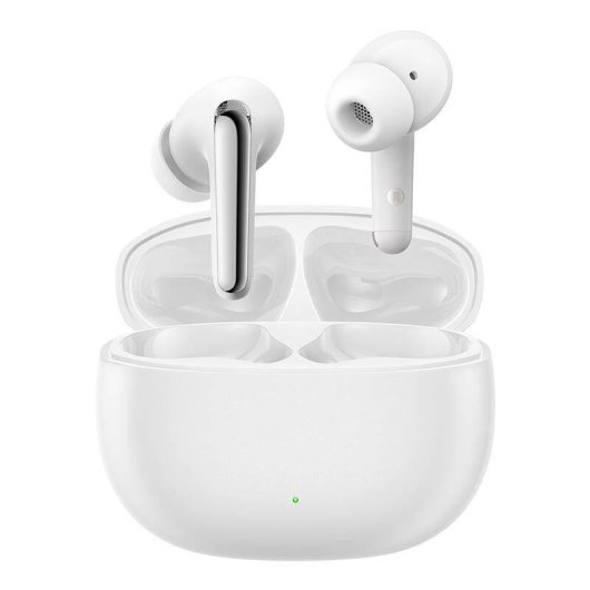 Auriculares Joyroom JR-FN1 inalámbricos Bluetooth con Cancelación de Ruido, Micrófono y carga rápida, blancos