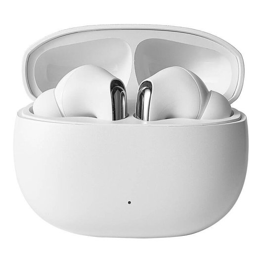 Auriculares Joyroom JR-FN1 inalámbricos Bluetooth con Cancelación de Ruido, Micrófono y carga rápida, blancos
