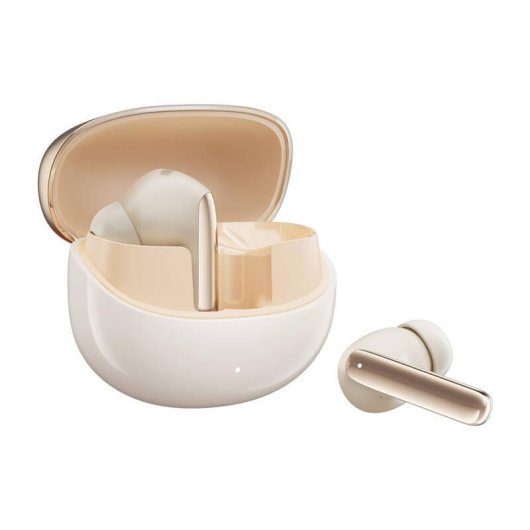 Auriculares QCY MeloBuds Pro HT08 inalámbricos Bluetooth con Cancelación de Ruido ANC Oro