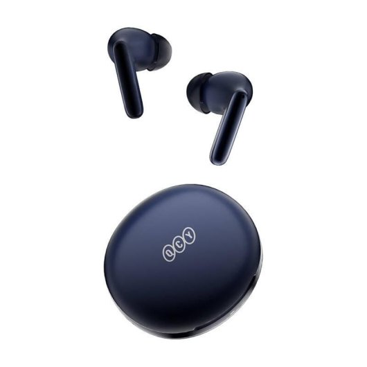 Auriculares QCY T13 ANC2 inalámbricos Bluetooth con Cancelación de Ruido y Micrófono, azul