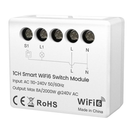 Interruptor Inteligente Avatto WSM20-W1 WiFi 6 Compatible Alexa Google