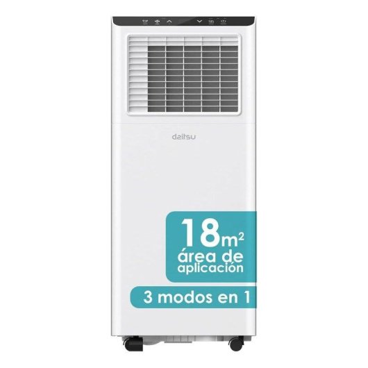 Aire Acondicionado Portátil Daitsu APD-07FXA 1.763 Frigorías Clase A Deshumidificador Mando