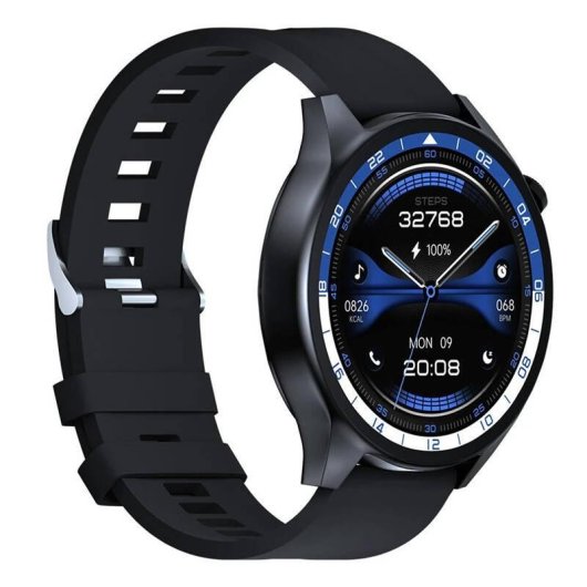 BlitzWolf BW-AR1 Bluetooth NFC 1,43" Negro Talla Única IP67 SpO2 Pulsómetro Monitor Sueño