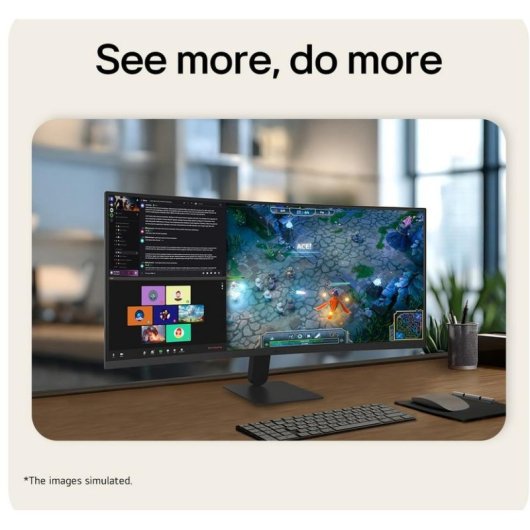 Monitor LG 34U601B-B 34" UltraWide WQHD 120Hz VA Curvo FreeSync Premium HDR10